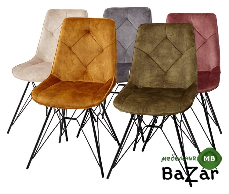 Стул MARBELLA PK6015-11 (VBP211) античная медь, велюр