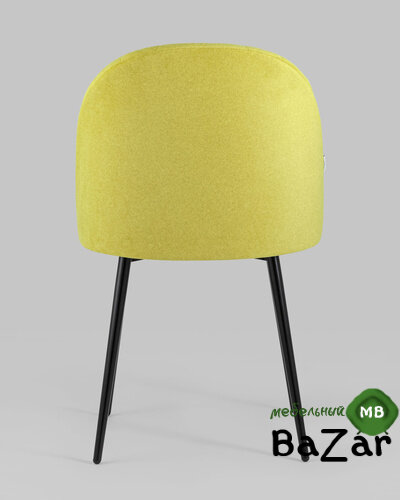 Стул Марсель микровелюр желтый Стул Марсель микровелюр желтый