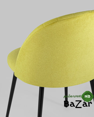 Стул Марсель микровелюр желтый Стул Марсель микровелюр желтый