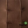 Стул CHILLY (mod. 7095-1) коричневый barkhat 12/черный