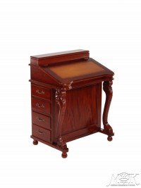 RC3248. Давенпорт (массив красного дерева) ANTIQUE, 75*56(97) см (вишня)
