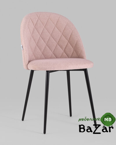 Стул Марсель микровелюр розовый Стул Марсель микровелюр розовый