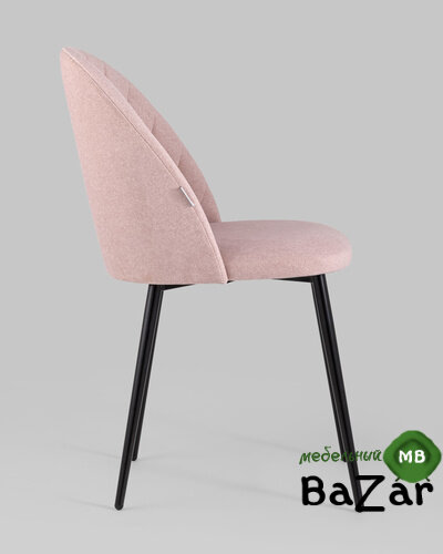 Стул Марсель микровелюр розовый Стул Марсель микровелюр розовый