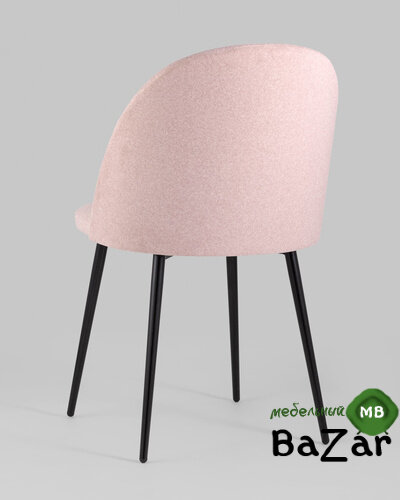 Стул Марсель микровелюр розовый Стул Марсель микровелюр розовый