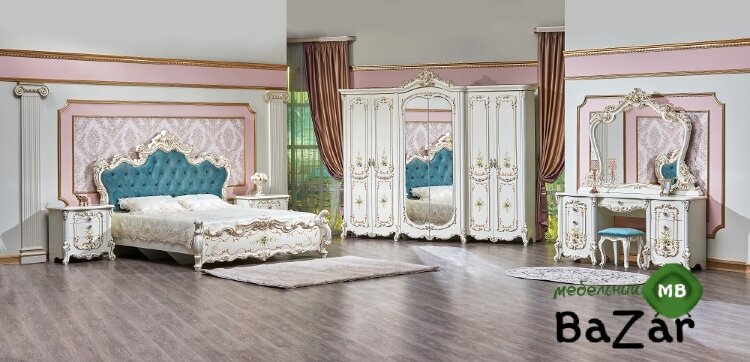 Спальня Эмили premium крем Спальня Эмили premium крем