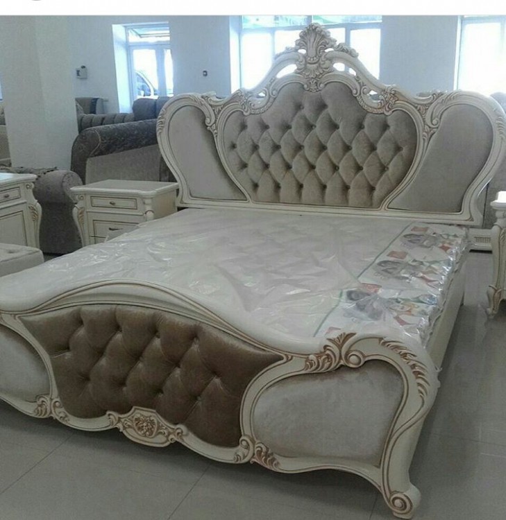 Спальня Беатрис беж с 5дв. шкафом