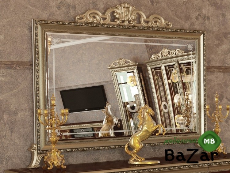 Зеркало Версаль на комод гостиной с КОРОНОЙ!!!