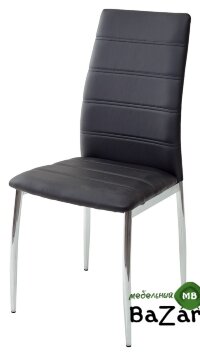 Стул DESERT 603 черный #605, экокожа