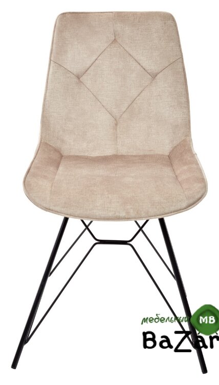 Стул MARBELLA PK6015-10 (VBP210) античный бежевый, велюр