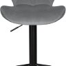 Стул барный BARNY BLACK (серый велюр (MJ9-75))