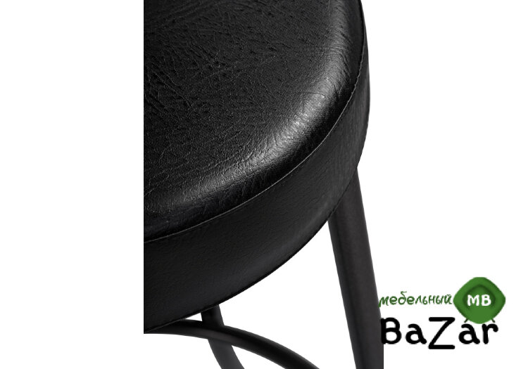 Барный стул Satearant черный полимер / темный мусс