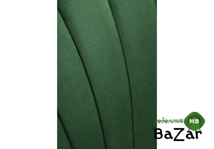 Стул Инклес темно-зеленый / черный глянец