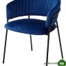 Стул GEMMA синий, велюр G062-49 