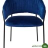 Стул GEMMA синий, велюр G062-49 
