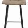Барный стул SPICE PK-01 серо-коричневый, ткань микрофибра