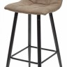 Барный стул SPICE PK-01 серо-коричневый, ткань микрофибра