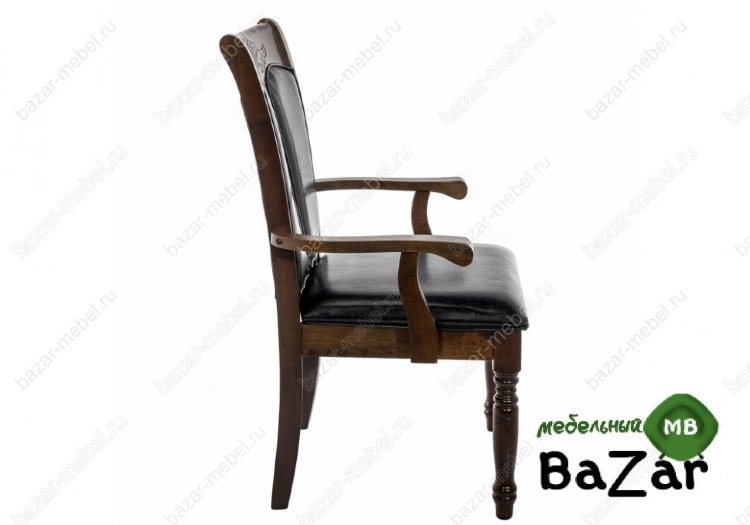 Кресло Gala dirty oak / black