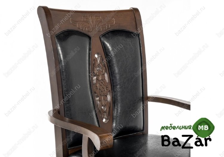 Кресло Gala dirty oak / black