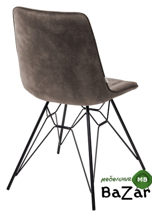 Стул MARBELLA PK6015-08 (VBP208) античный серо-бежевый, велюр