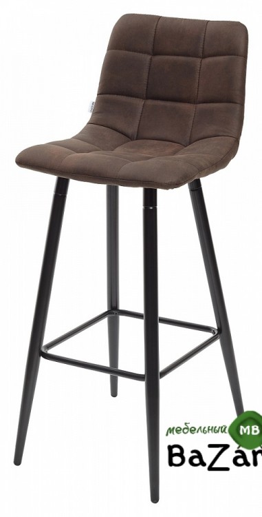 Барный стул SPICE PK-03 коричневый, ткань микрофибра