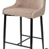 Полубарный стул ARTEMIS бежевый, велюр G108-74
