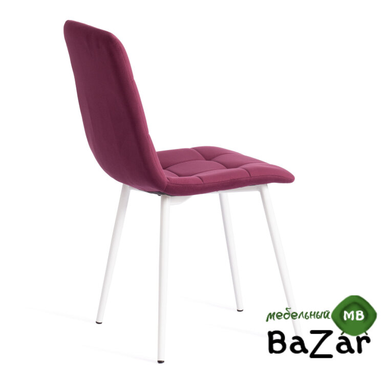 Стул CHILLY MAX тёмная фуксия/белый