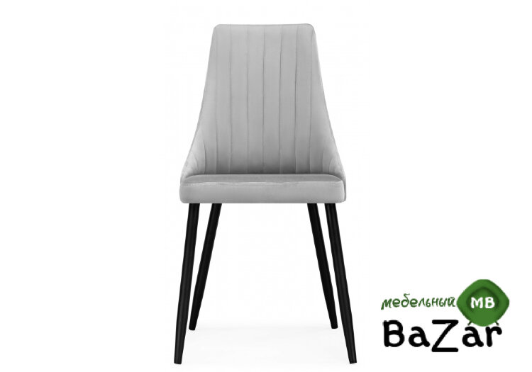 Стул Кора светло-серый / черный