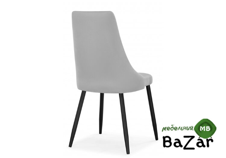 Стул Кора светло-серый / черный