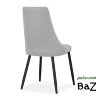 Стул Кора светло-серый / черный