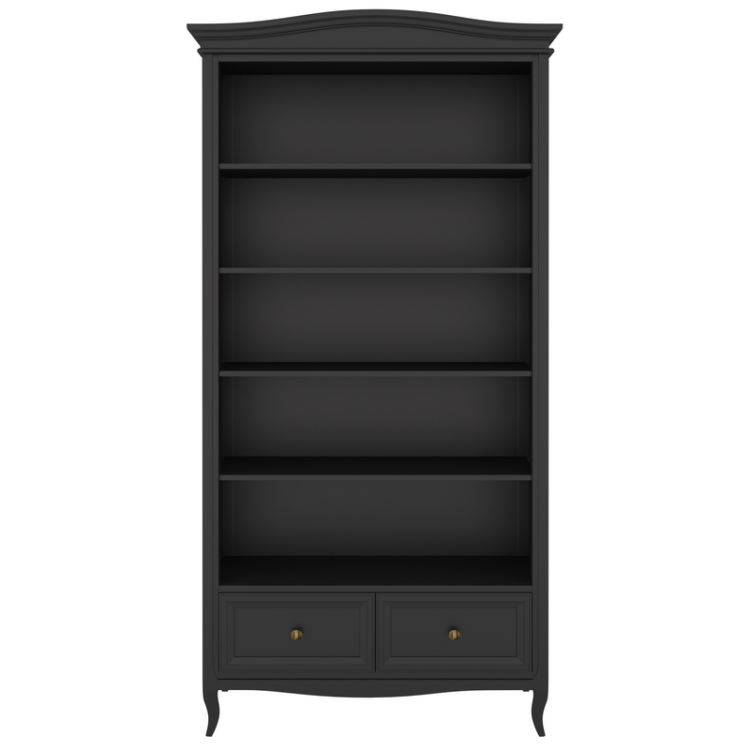 Стеллаж широкий М606BL черный