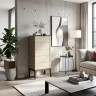 Комод высокий 5 ящиков MRS315Q Каменно-серый