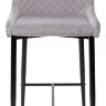 Полубарный стул ARTEMIS серый, велюр G108-33