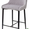 Полубарный стул ARTEMIS серый, велюр G108-33