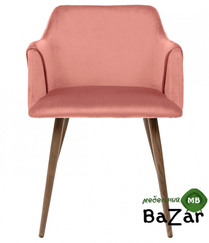 Розовый стул на колесиках для девочки