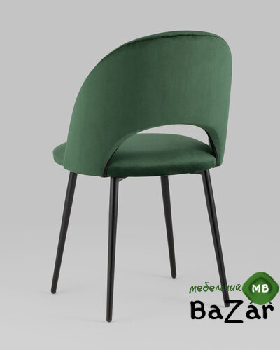 Стул Меган велюр зелёный Стул Меган велюр зелёный