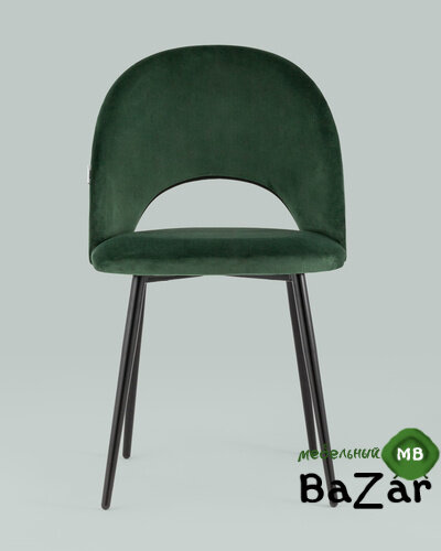 Стул Меган велюр зелёный Стул Меган велюр зелёный