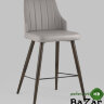 Стул полубарный Коналл экокожа серый