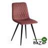Стул CHILLY X (mod. 7096-1) коралловый barkhat 15 /черный Стул CHILLY X (mod. 7096-1) коралловый barkhat 15 /черный