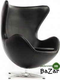 Кресло Egg swan (Arne Jacobsen Style) A219 black