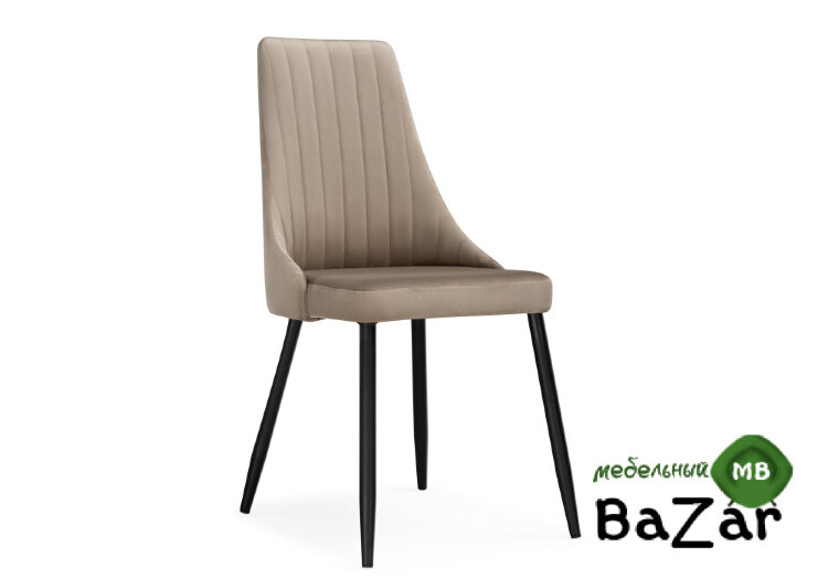 Стул Кора бежевый / черный