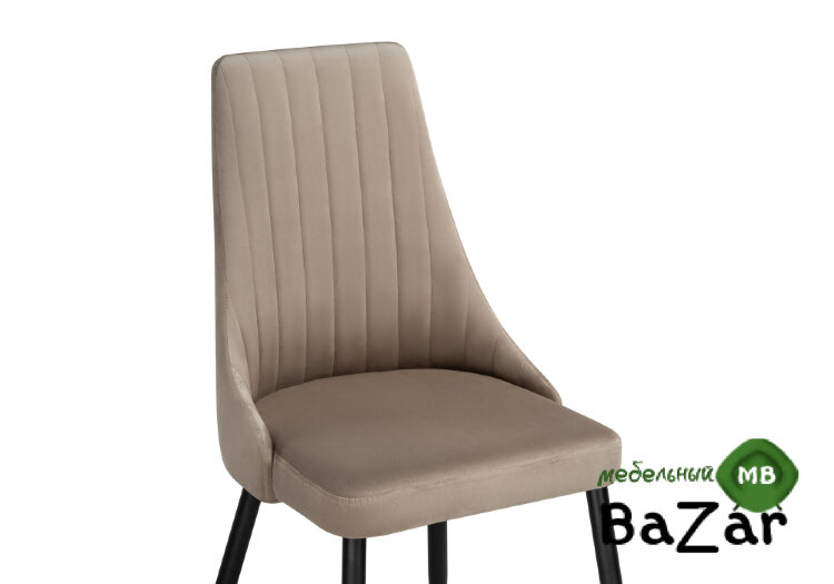 Стул Кора бежевый / черный