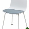 Стул SLEEK F10FA WHITE - BLUE