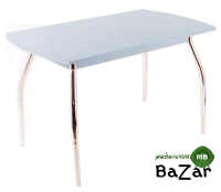 Обеденный стол​ 5.1 серый металлик