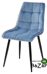 Стул CHIC G108-56 пудровый синий, велюр Стул CHIC G108-56 пудровый синий, велюр
