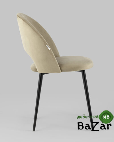 Стул Меган велюр капучино Стул Меган велюр капучино