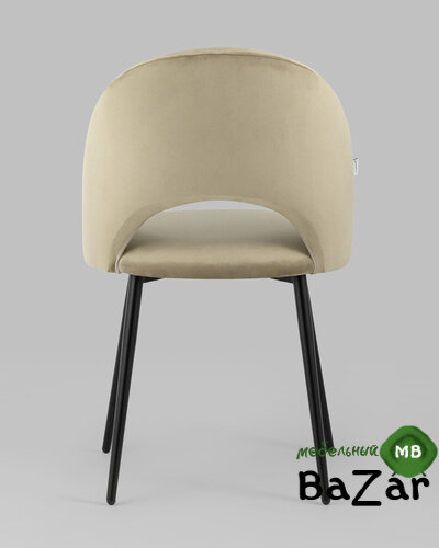 Стул Меган велюр капучино Стул Меган велюр капучино