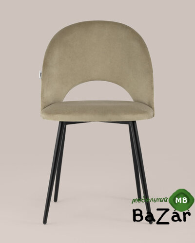 Стул Меган велюр капучино Стул Меган велюр капучино