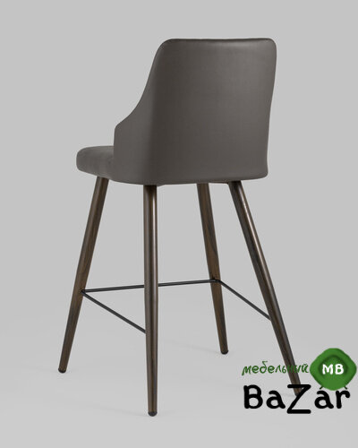 Стул полубарный Коналл экокожа таупе
