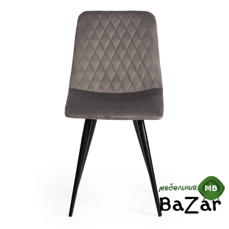 Стул CHILLY X (mod. 7096-1) серый barkhat 26/черный Стул CHILLY X (mod. 7096-1) серый barkhat 26/черный