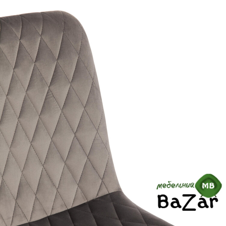 Стул CHILLY X (mod. 7096-1) серый barkhat 26/черный Стул CHILLY X (mod. 7096-1) серый barkhat 26/черный